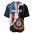 Personalized United States Billiards Baseball Jersey Eagle On Fire 8 Ball - Wonder Print Shop