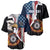 Personalized United States Billiards Baseball Jersey Eagle On Fire 8 Ball - Wonder Print Shop