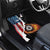 Personalized United States Billiards Car Mats Eagle On Fire 8 Ball - Wonder Print Shop