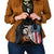 Personalized United States Billiards Shoulder Handbag Eagle On Fire 8 Ball - Wonder Print Shop