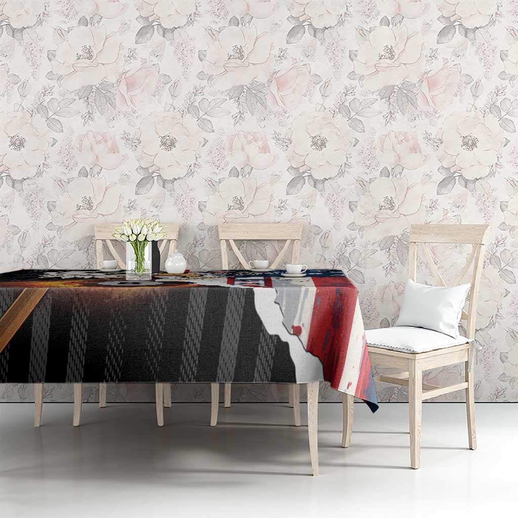 Personalized United States Billiards Tablecloth Eagle On Fire 8 Ball - Wonder Print Shop