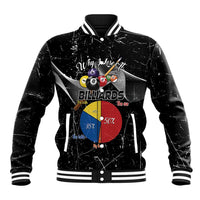 Why I Lose At Billiards Baseball Jacket Funny Grunge Style - Wonder Print Shop