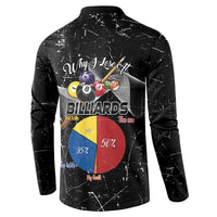 Why I Lose At Billiards Button Sweatshirt Funny Grunge Style - Wonder Print Shop