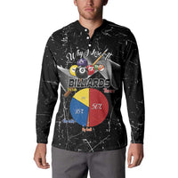 Why I Lose At Billiards Button Sweatshirt Funny Grunge Style - Wonder Print Shop