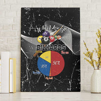 Why I Lose At Billiards Canvas Wall Art Funny Grunge Style - Wonder Print Shop