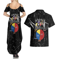 Why I Lose At Billiards Couples Matching Summer Maxi Dress and Hawaiian Shirt Funny Grunge Style - Wonder Print Shop