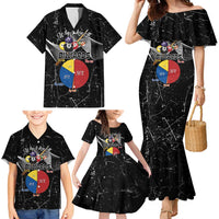 Why I Lose At Billiards Family Matching Mermaid Dress and Hawaiian Shirt Funny Grunge Style - Wonder Print Shop