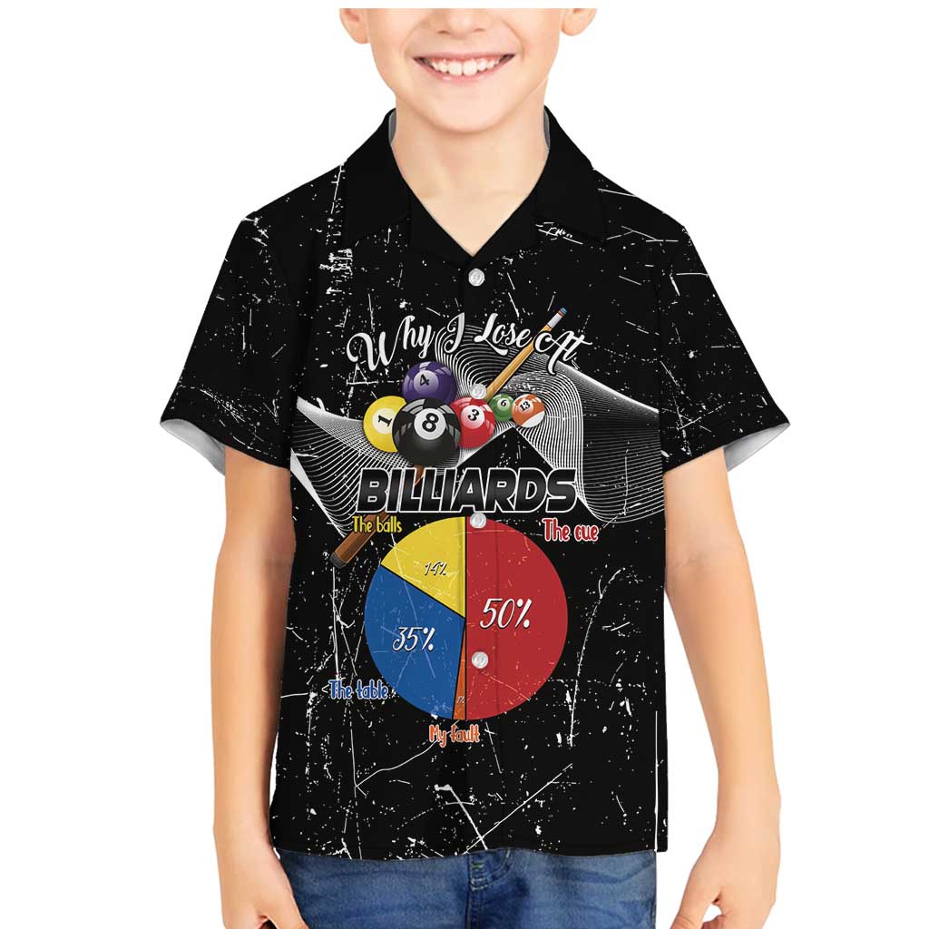 Why I Lose At Billiards Family Matching Mermaid Dress and Hawaiian Shirt Funny Grunge Style - Wonder Print Shop