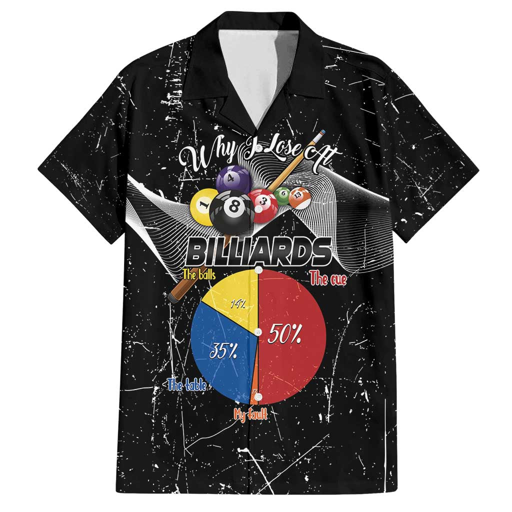 Why I Lose At Billiards Family Matching Puletasi and Hawaiian Shirt Funny Grunge Style - Wonder Print Shop