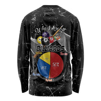 Why I Lose At Billiards Long Sleeve Shirt Funny Grunge Style - Wonder Print Shop