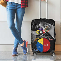 Why I Lose At Billiards Luggage Cover Funny Grunge Style - Wonder Print Shop