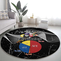 Why I Lose At Billiards Round Carpet Funny Grunge Style - Wonder Print Shop