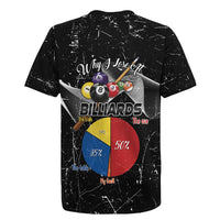 Why I Lose At Billiards Rugby Jersey Funny Grunge Style - Wonder Print Shop