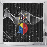 Why I Lose At Billiards Shower Curtain Funny Grunge Style - Wonder Print Shop