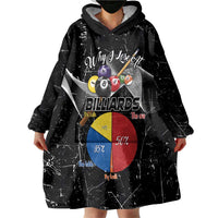 Why I Lose At Billiards Wearable Blanket Hoodie Funny Grunge Style - Wonder Print Shop