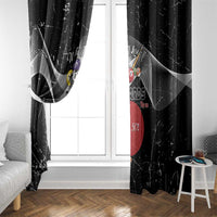 Why I Lose At Billiards Window Curtain Funny Grunge Style - Wonder Print Shop