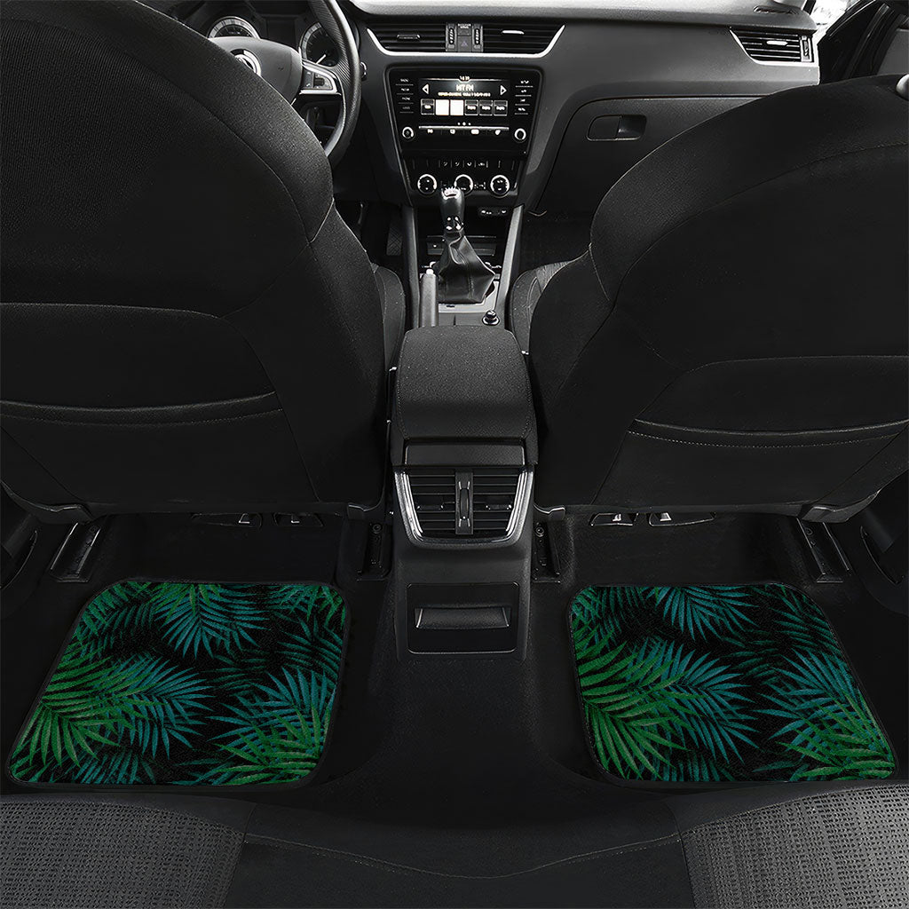 Personalized Benin Independence Day Car Mats Coat Of Arms Leopard Oil Palm Leaves
