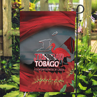 Trinidad and Tobago Independence Day Garden Flag Scarlet Ibis And Chaconia Flowers