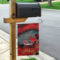 Trinidad and Tobago Independence Day Garden Flag Scarlet Ibis And Chaconia Flowers
