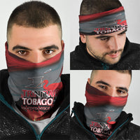 Trinidad and Tobago Independence Day Neck Gaiter Scarlet Ibis And Chaconia Flowers