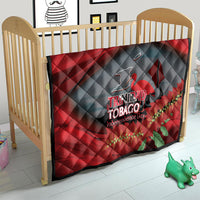 Trinidad and Tobago Independence Day Quilt Scarlet Ibis And Chaconia Flowers