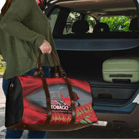 Trinidad and Tobago Independence Day Travel Bag Scarlet Ibis And Chaconia Flowers