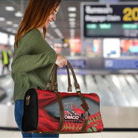 Trinidad and Tobago Independence Day Travel Bag Scarlet Ibis And Chaconia Flowers