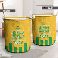 South Africa Soccer 2026 Laundry Basket Bafana Bafana Kaofela Protea Yellow