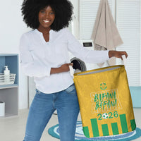 South Africa Soccer 2026 Laundry Basket Bafana Bafana Kaofela Protea Yellow