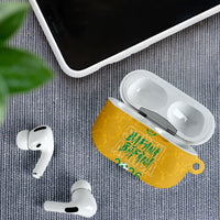 South Africa Soccer 2026 AirPods Case Bafana Bafana Kaofela Protea Yellow
