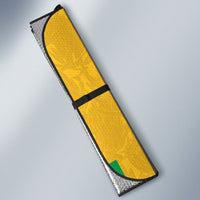 South Africa Soccer 2026 Auto Sun Shade Bafana Bafana Kaofela Protea Yellow