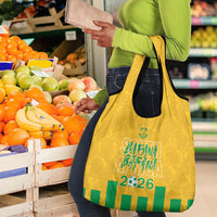 South Africa Soccer 2026 Grocery Bag Bafana Bafana Kaofela Protea Yellow