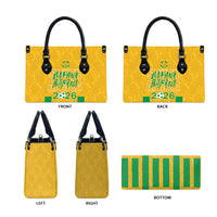 South Africa Soccer 2026 Leather Bag Bafana Bafana Kaofela Protea Yellow