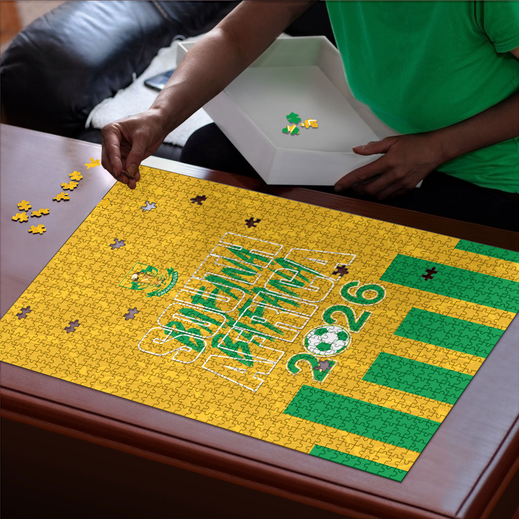 South Africa Soccer 2026 Puzzle Bafana Bafana Kaofela Protea Yellow