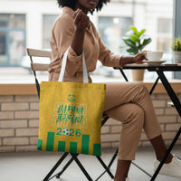 South Africa Soccer 2026 Tote Bag Bafana Bafana Kaofela Protea Yellow