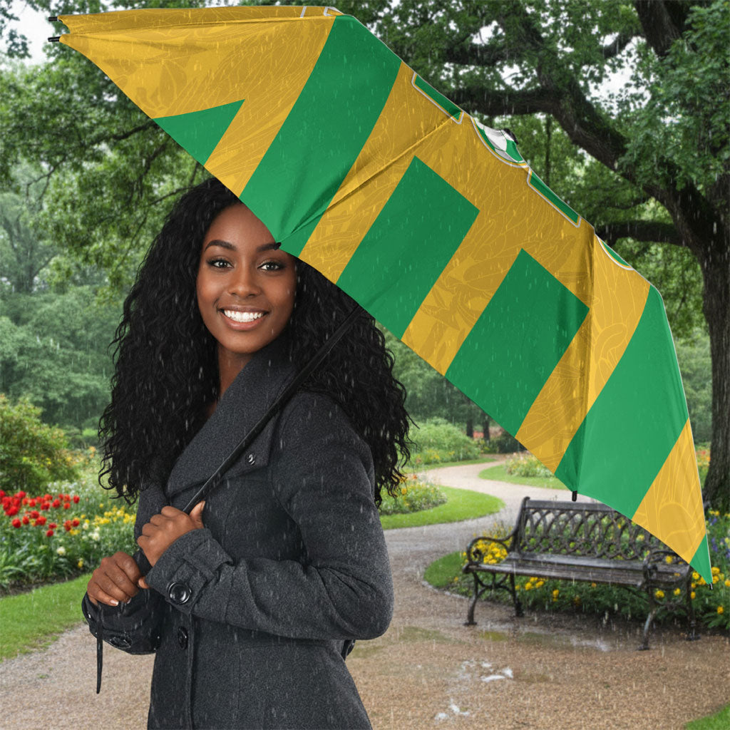 South Africa Soccer 2026 Umbrella Bafana Bafana Kaofela Protea Yellow
