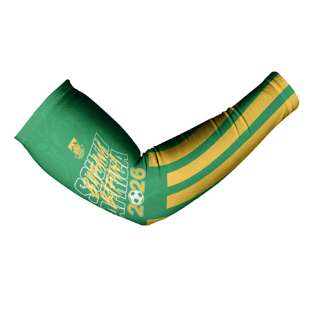 South Africa Soccer 2026 Custom Arm Sleeves Bafana Bafana Kaofela Protea Green