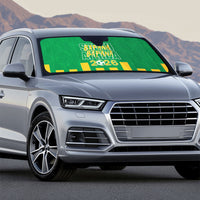 South Africa Soccer 2026 Auto Sun Shade Bafana Bafana Kaofela Protea Green