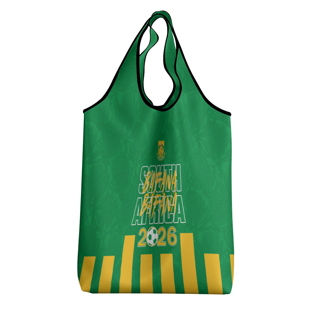 South Africa Soccer 2026 Grocery Bag Bafana Bafana Kaofela Protea Green