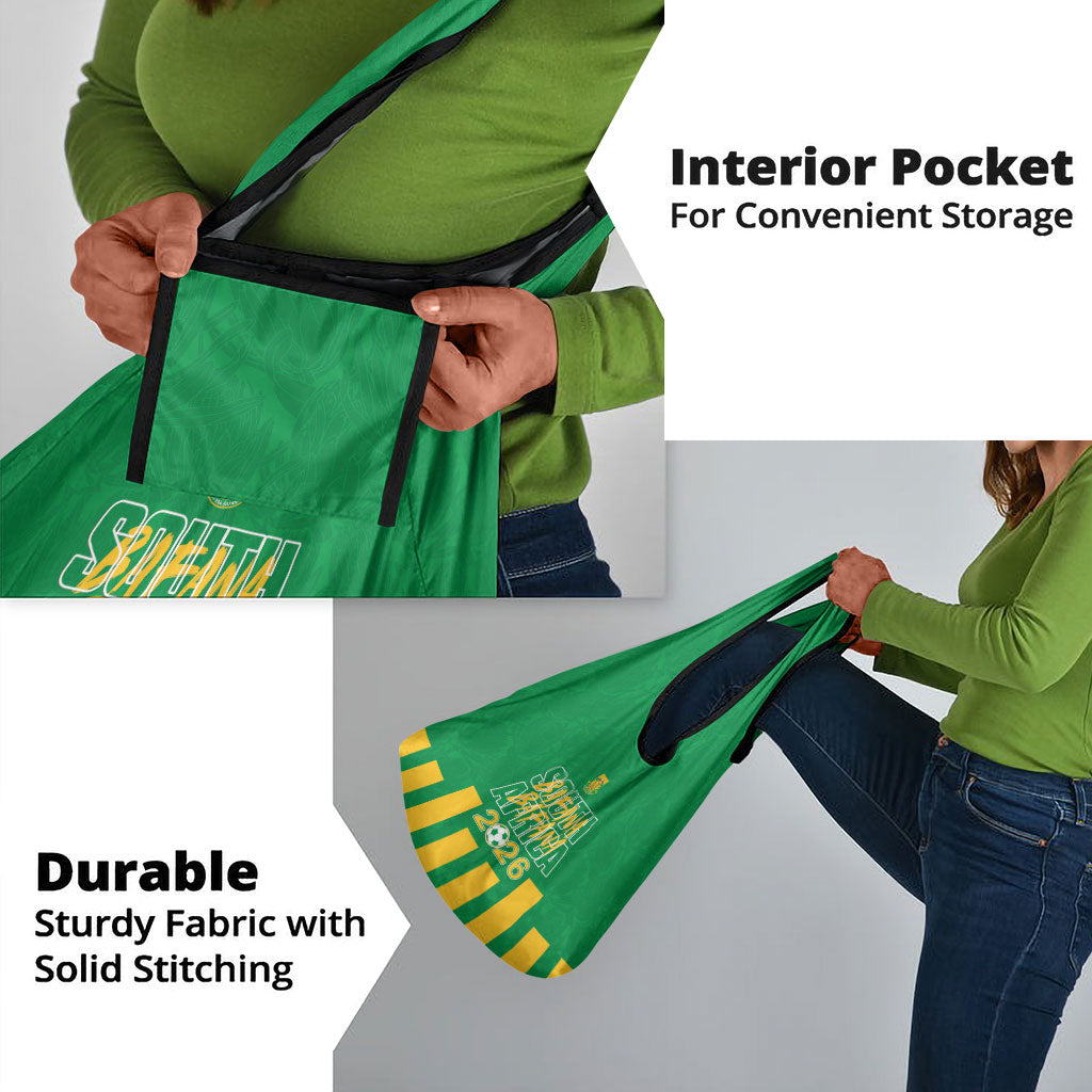 South Africa Soccer 2026 Grocery Bag Bafana Bafana Kaofela Protea Green