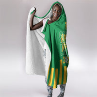 South Africa Soccer 2026 Hooded Blanket Bafana Bafana Kaofela Protea Green