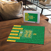 South Africa Soccer 2026 Puzzle Bafana Bafana Kaofela Protea Green
