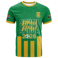 South Africa Soccer 2026 Custom T shirt Bafana Bafana Kaofela Protea Green