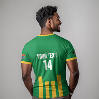 South Africa Soccer 2026 Custom T shirt Bafana Bafana Kaofela Protea Green