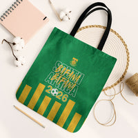 South Africa Soccer 2026 Tote Bag Bafana Bafana Kaofela Protea Green