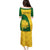 Custom South Africa Puletasi King Protea With Kente Pattern - Wonder Print Shop