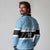Custom Botswana Cricket Long Sleeve Polo Shirt Go Baggy Blues Zebra Mascot - Wonder Print Shop