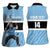 Custom Botswana Cricket Women Sleeveless Polo Shirt Go Baggy Blues Zebra Mascot - Wonder Print Shop