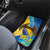 Personalised Bosnia and Herzegovina Independence Day Car Mats Lilium Bosniacum With Eagle Curve Style - Wonder Print Shop