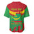 Personalised Mauritania Independence Day Baseball Jersey Coat Of Arms With Map Flag Color - Wonder Print Shop